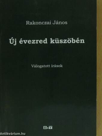 Új évezred küszöbén (dedikált példány)