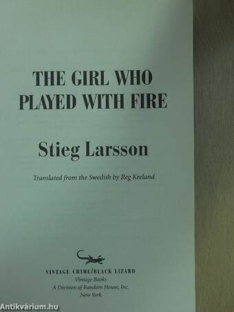 The Girl who Played with Fire