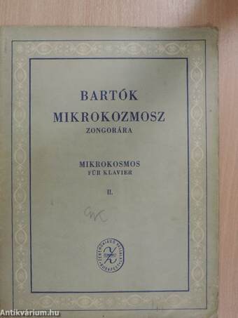 Mikrokozmosz zongorára II.