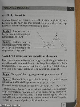 Matematikai tételek és összefüggések