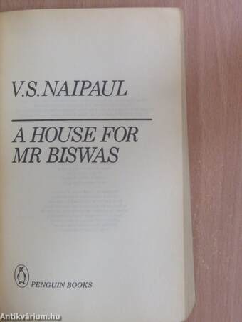 A House for Mr Biswas