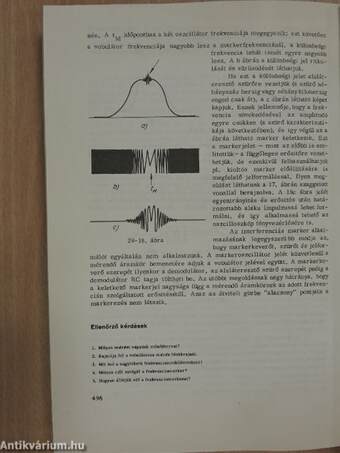 Elektronikai műszerész szakmai ismeret II-III.