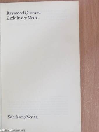 Zazie in der Metro