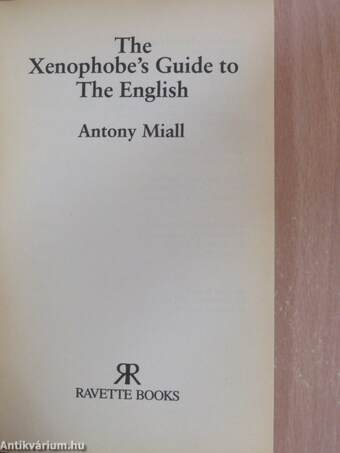 The Xenophobe's Guide to The English