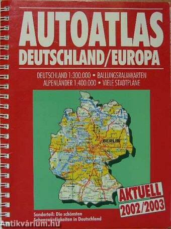 Autoatlas Deutschland/Europa