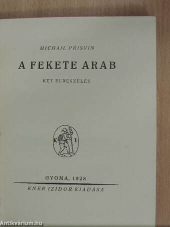 A fekete arab