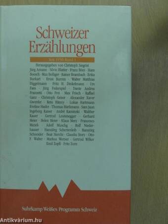 Schweizer Erzählungen I.