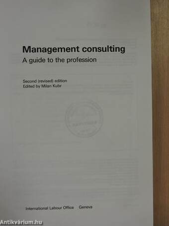 Management consulting