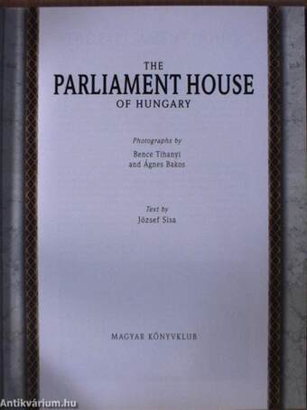 The Parliament House of Hungary