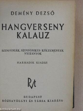 Hangverseny kalauz II.