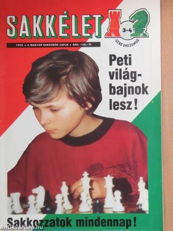 Sakkélet 1992. (nem teljes évfolyam)