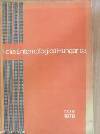 Folia Entomologica Hungarica 1978.