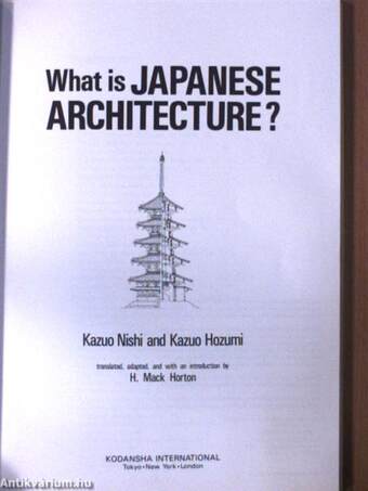 What is japanese architecture?