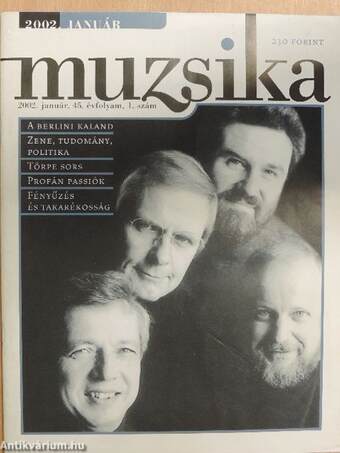 Muzsika 2002. (nem teljes évfolyam)