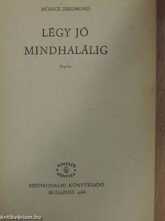 Légy jó mindhalálig