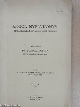 Angol nyelvkönyv