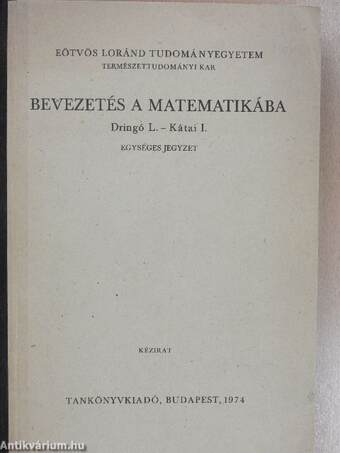 Bevezetés a matematikába