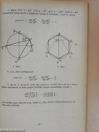 Geometriai példatár IV.