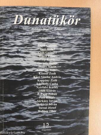 Dunatükör 2005. augusztus-október