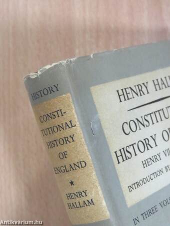 Constitutional History of England III.