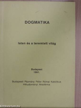 Dogmatika I.