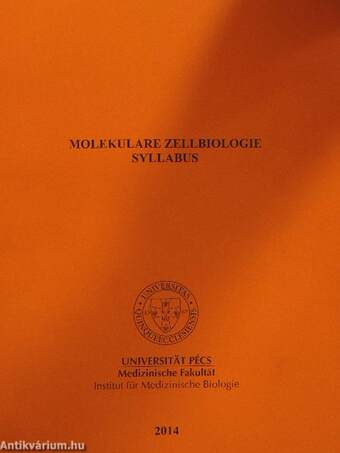 Molekulare Zellbiologie - Syllabus