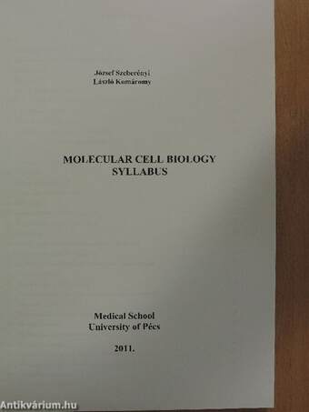 Molecular Cell Biology - Syllabus