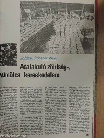 Agrártermelés '83-'84 (vegyes számok) (7 db)