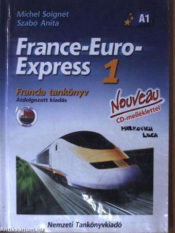 France-Euro-Express 1. - Francia tankönyv
