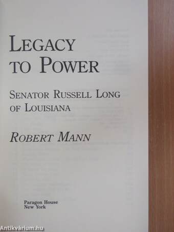 Legacy to Power