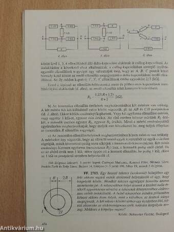 Középiskolai matematikai és fizikai lapok 1994. november