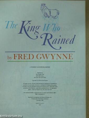 The King Who Rained