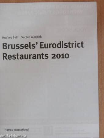 Brussels' Eurodistrict Restaurants 2010