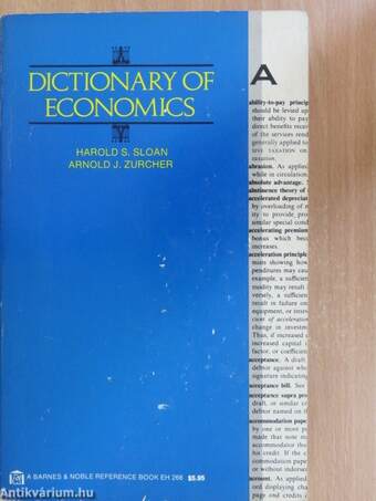 Dictionary of Economics