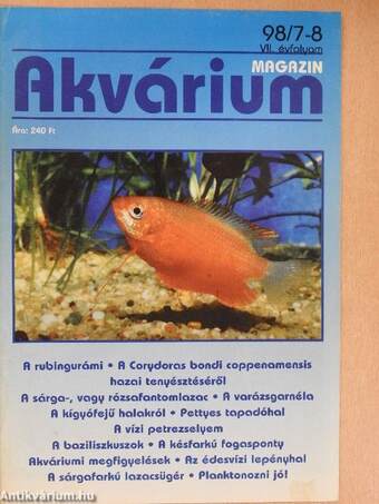 Akvárium Magazin 1998/7-8.