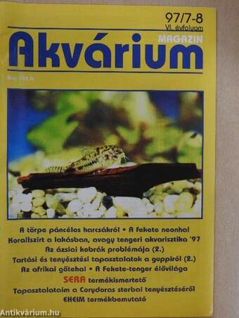 Akvárium Magazin 1997/7-8.