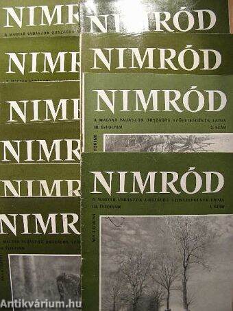 Nimród 1971. (nem teljes évfolyam)