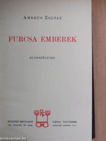 Furcsa emberek