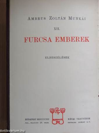 Furcsa emberek