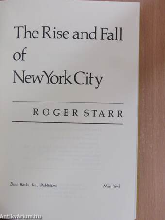 The Rise and Fall of New York City