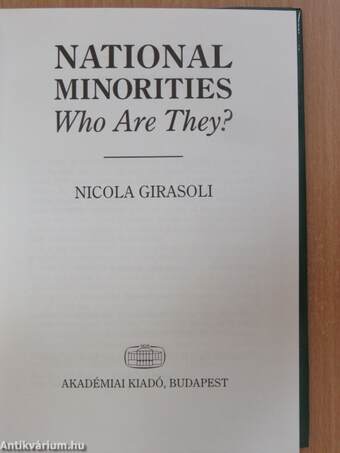 National Minorities - Who Are They?