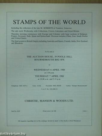 Christie's Robson Lowe - Stamps of the World