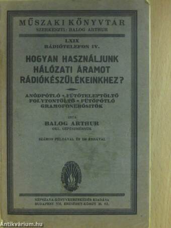 Hogyan használjunk hálózati áramot rádiókészülékeinkhez?