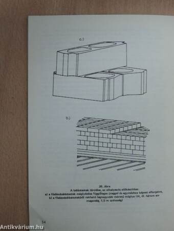 Előregyártott E jelű vasbetongerendás födém