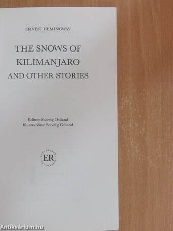 The Snows of Kilimanjaro