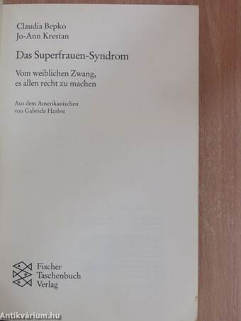 Das Superfrauen-Syndrom