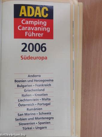 ADAC Camping Caravaning Führer 2006