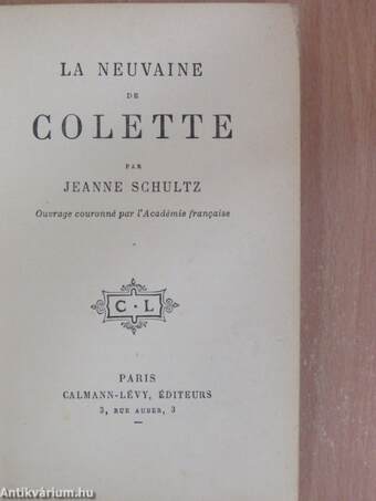 La neuvaine de Colette