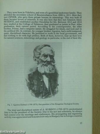 Chapters from the History of the Hungarian Geological Society