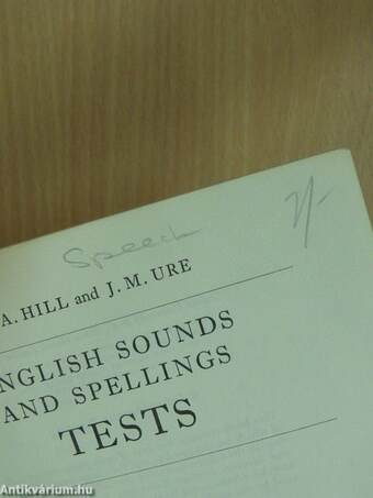 English Sounds and Spellings - Tests